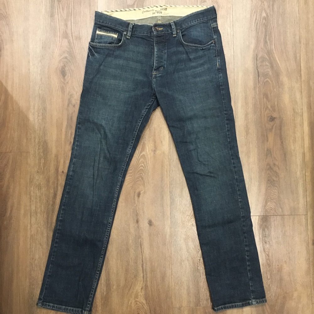 Vans men’s washed denim